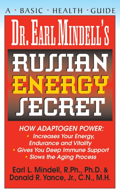 Book cover of: Dr. Earl Mindell's Russian Energy Secret. By: Earl Mindell