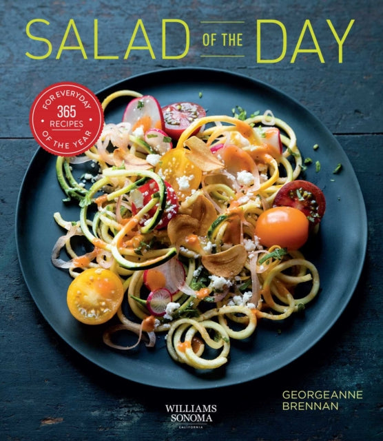 Book cover of: Salad of the Day. By: Georgeanne Brennan