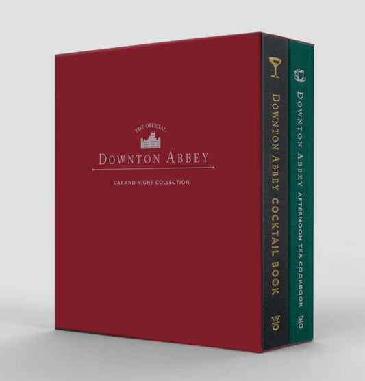 Book cover of: Official Downton Abbey Night and Day Book Collection (Cocktails & Tea). By: Weldon Weldon Owen