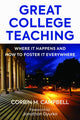 Book cover of: Great College Teaching. By: Corbin Campbell