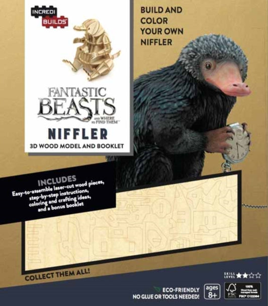 Book cover of: IncrediBuilds: Fantastic Beasts and Where to Find Them. By: Ramin Zahed
