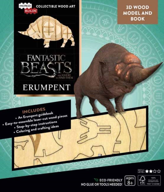Book cover of: IncrediBuilds: Fantastic Beasts and Where to Find Them
