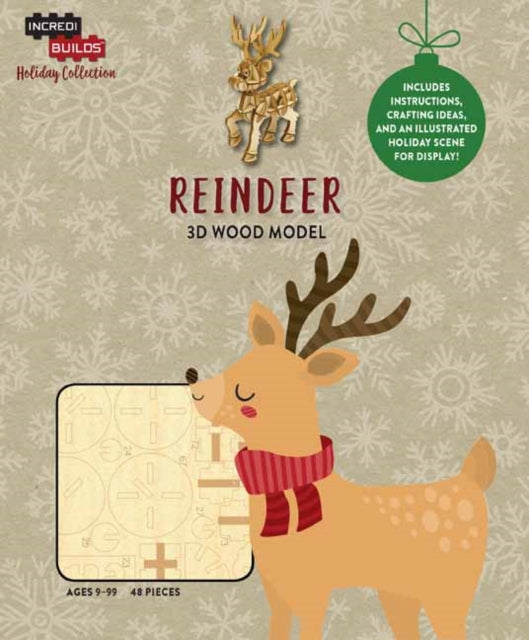 Book cover of: IncrediBuilds Holiday Collection: Reindeer