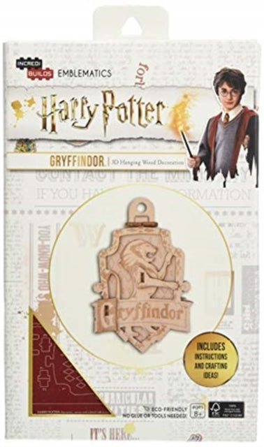 Book cover of: IncrediBuilds Emblematics: Harry Potter: Gryffindor. By: INCREDIBUILDS,