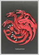 Book cover of: Game of Thrones: House Targaryen Quilled Card. By: Insights