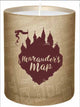 Book cover of: Harry Potter: Marauder's Map Glass Candle