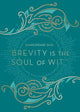 Book cover of: William Shakespeare Brevity Embellished Card