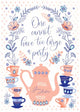 Book cover of: Jane Austen Tea Party Birthday Embellished Card