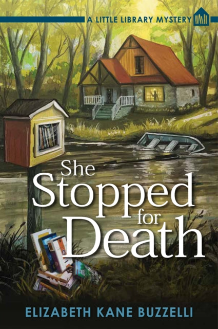 Book cover of: She Stopped for Death. By: Elizabeth Kane Buzzelli