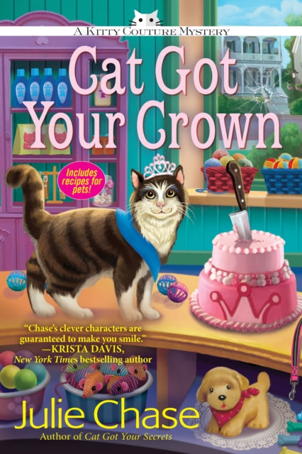Book cover of: Cat Got Your Crown. By: Julie Chase