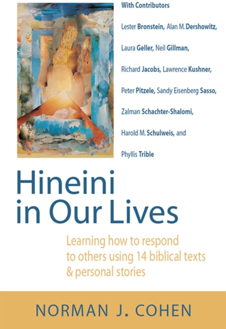 Book cover of: Hineini in Our Lives. By: Norman J. Cohen