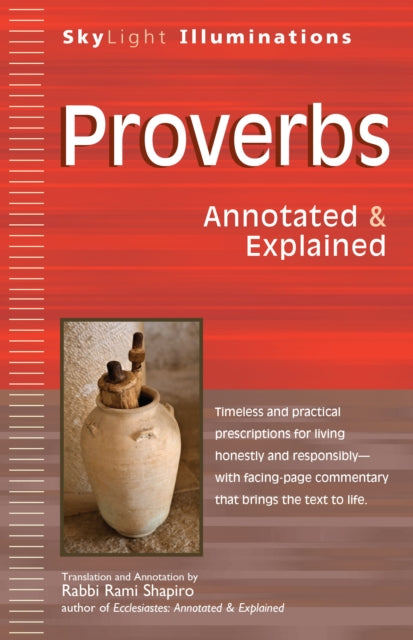 Book cover of: Proverbs. By: Rami M. Shapiro