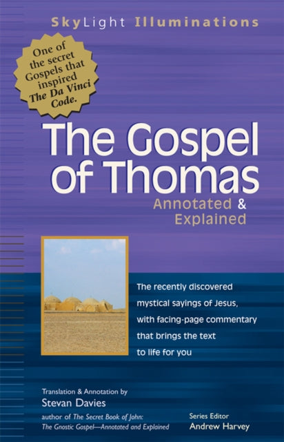 Book cover of: Gospel of Thomas. By: Stevan Davies