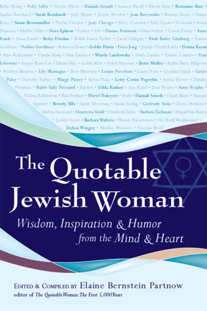 Book cover of: Quotable Jewish Woman. By: Elaine Bernstein Partnow