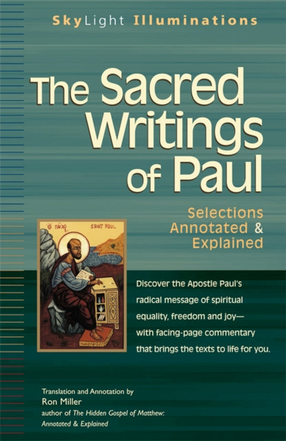 Book cover of: Sacred Writings of Paul. By: Miller, Ron
