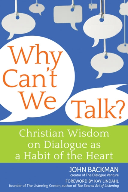 Book cover of: Why Can't We Talk?. By: John Backman