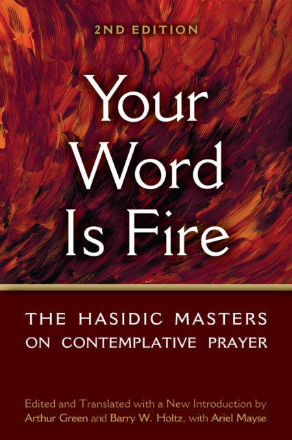 Book cover of: Your Word is Fire. By: Barry W. Holtz