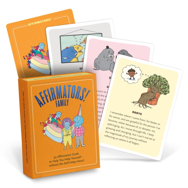 Book cover of: Affirmators! Family Deck. By: Suzi Barrett