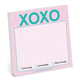 Book cover of: Knock Knock XOXO Sticky Note (Pastel Version). By: Knock Knock Knock