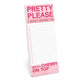 Book cover of: Knock Knock Pretty Please Make-a-List Pads. By: Knock Knock Knock