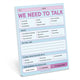 Book cover of: Knock Knock We Need To Talk Nifty Note. By: Knock Knock Knock