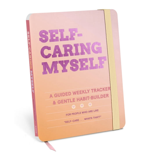 Book cover of: Knock Knock Self-Care Habit Tracker