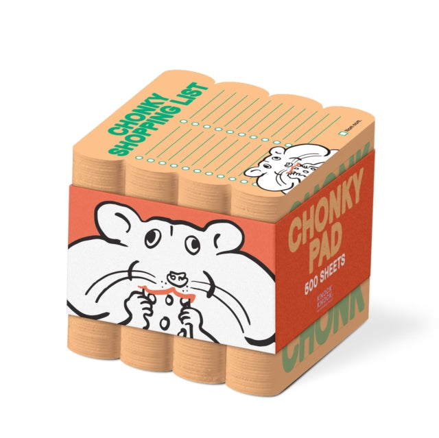 Book cover of: Knock Knock Chonky Shopping List Chonky Note