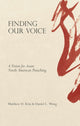 Book cover of: Finding Our Voice. By: Matthew D. Kim