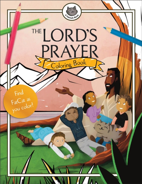 Book cover of: Lord's Prayer Coloring Book. By: Natasha Kennedy