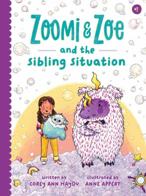 Book cover of: Zoomi and Zoe and the Sibling Situation. By: Corey Ann Haydu