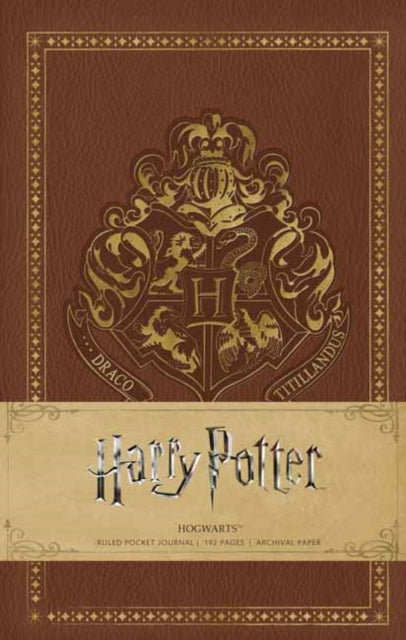 Book cover of: Harry Potter: Hogwarts Ruled Pocket Journal