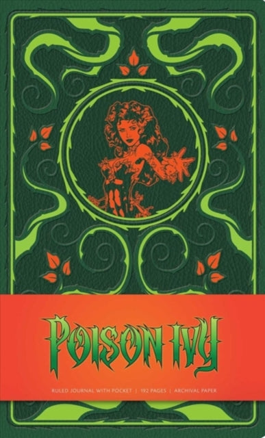Book cover of: DC Comics: Poison Ivy Hardcover Ruled Journal