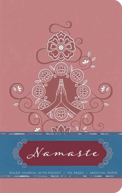 Book cover of: Namaste Hardcover Ruled Journal
