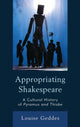 Book cover of: Appropriating Shakespeare. By: Louise Geddes