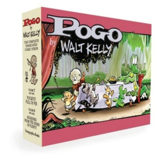 Book cover of: Pogo The Complete Syndicated Comic Strips Box Set: Vols. 7 & 8. By: Walt Kelly