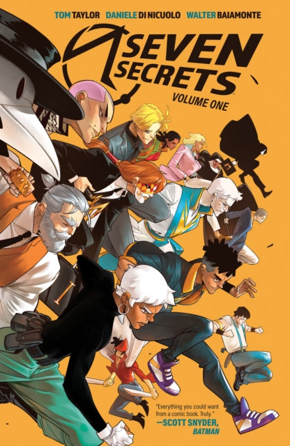 Book cover of: Seven Secrets Vol. 1. By: Tom Taylor