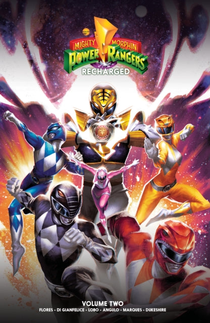Book cover of: Mighty Morphin Power Rangers: Recharged Vol. 2. By: Melissa Flores