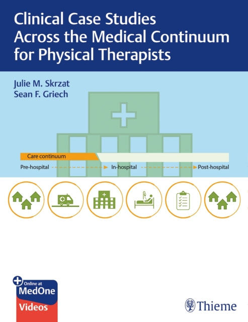 Book cover of: Clinical Case Studies Across the Medical Continuum for Physical Therapists. By: Julie Skrzat