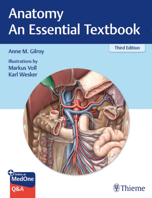 Book cover of: Anatomy - an Essential Textbook. By: Anne M. Gilroy