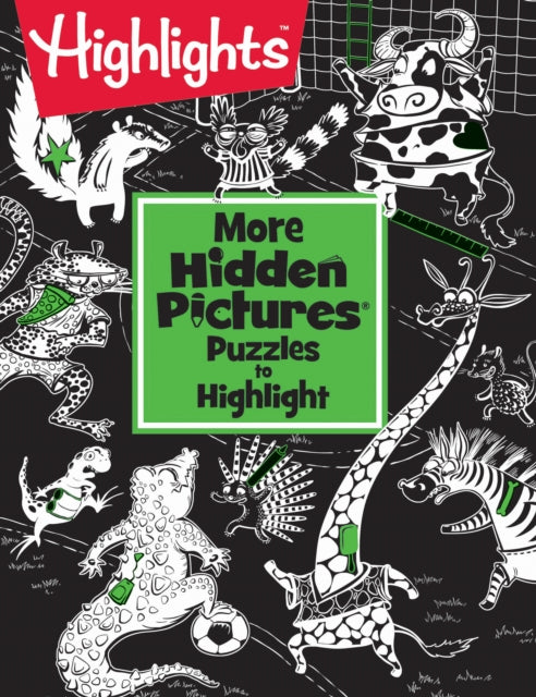 Book cover of: More Hidden Pictures Puzzles to Highlight. By: Highlights Staff