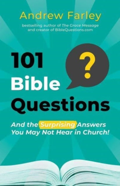 Book cover of: 101 Bible Questions. By: Andrew Farley