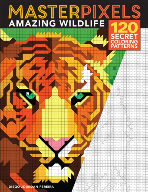 Book cover of: Masterpixels: Amazing Wildlife. By: Diego Jourdan Pereira