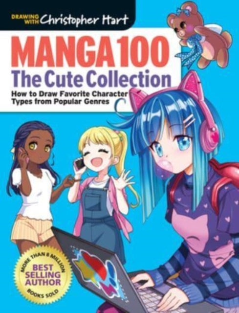 Book cover of: Manga 100: The Cute Collection. By: Christopher Hart