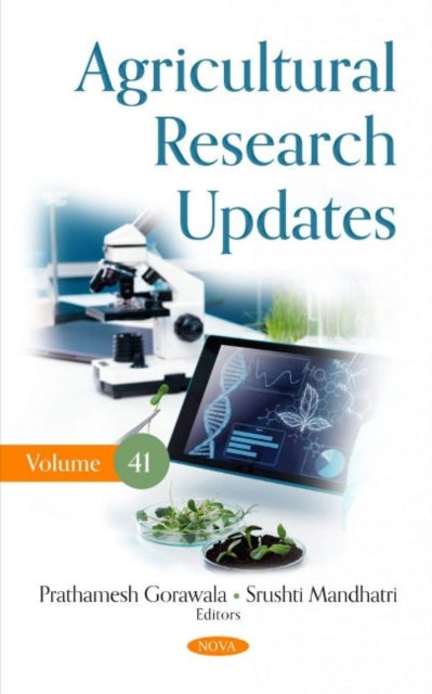 Book cover of: Agricultural Research Updates. By: Prathamesh Gorawala