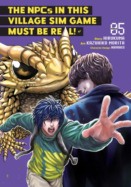 Book cover of: NPCs in this Village Sim Game Must Be Real! (Manga) Vol. 5. By: Hirukuma