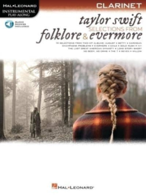 Book cover of: Taylor Swift - Selections from Folklore & Evermore. By: Taylor Swift