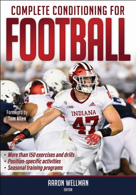 Book cover of: Complete Conditioning for Football. By: Aaron Wellman