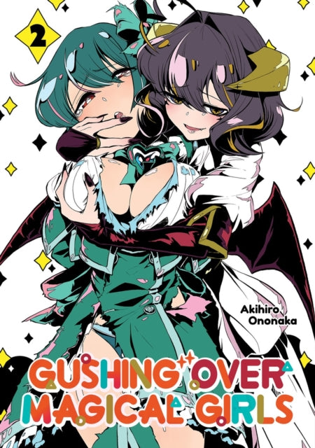 Book cover of: Gushing over Magical Girls: Volume 2 (Manga)