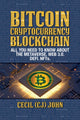 Book cover of: Bitcoin Cryptocurrency Blockchain. By: Cecil (CJ) John