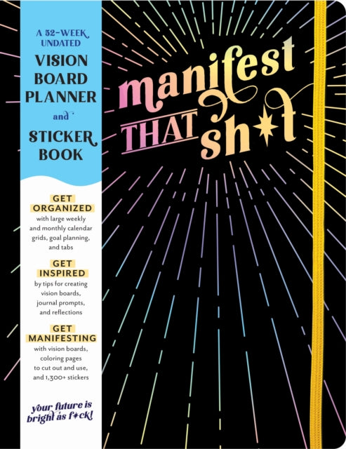 Book cover of: Vision Board Planner. By: Sourcebooks